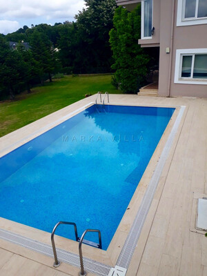 1,5 DÖNÜM BAHÇELİ KAT MÜLKİYETLİ HAVUZLU SATILIK VİLLA