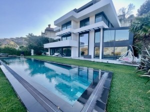 ACARKENT' DE EŞYALI KONAKLAR MANZARALI LÜKS, B TİPİ KİRALIK VİLLA