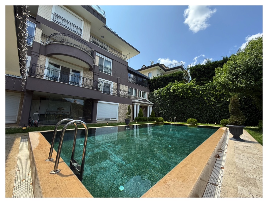 ACARKENT'DE EŞYALI ASANSÖRLÜ KİRALIK VİLLA