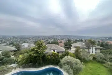 Acarkent Villaları'nın Kuşbakışı Görüntüsü