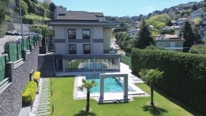 MarkaVilla Acarkent'te Asansörlü Modern Dekorasyonlu Kiralık Villa