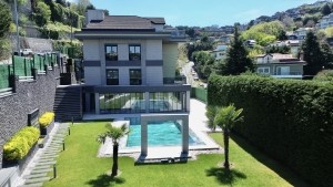 MarkaVilla Acarkent'te Asansörlü Modern Dekorasyonlu Kiralık Villa