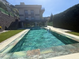 MarkaVilla Acarkent'te Asansörlü Modern Dekorasyonlu Kiralık Villa