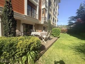 Soğuksu Paşagarden Sitesi’nde Full Eşyalı Modern 3+1 Bahçe Dubleksi | Boğaz Manzaralı